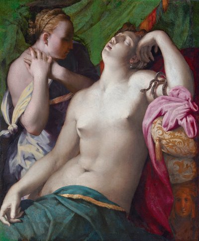 Cleopatra moribunda de Rosso Fiorentino